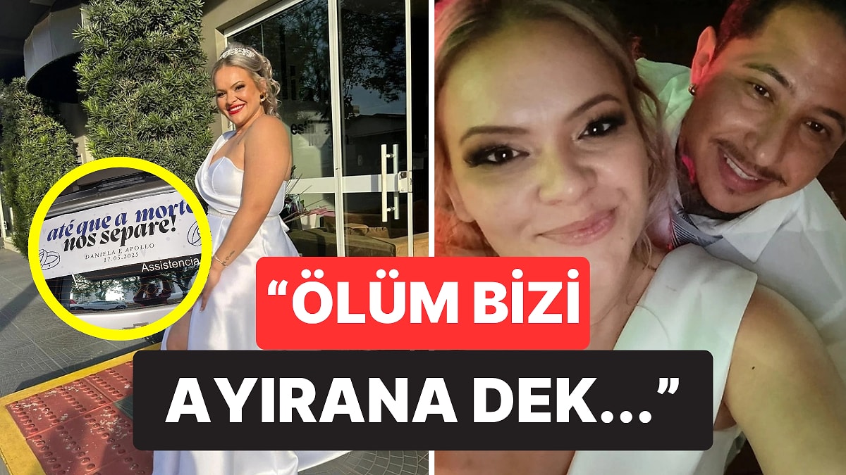 Düğününe Cenaze Arabasıyla Gelen Kadının Göz Dolduran Pek Bi&apos; Romantik Evlilik Hikayesi