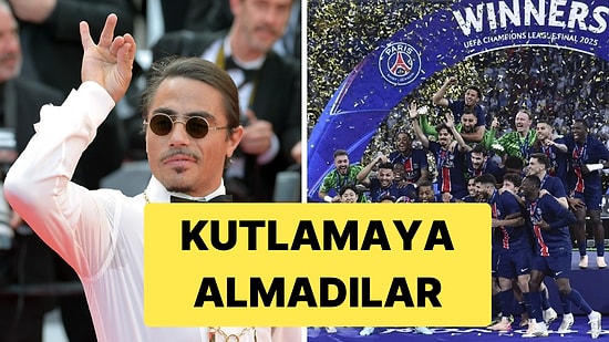 Nusret'e Şampiyonlar Ligi Gecesinde Şok: Kutlamaya Alınmadı