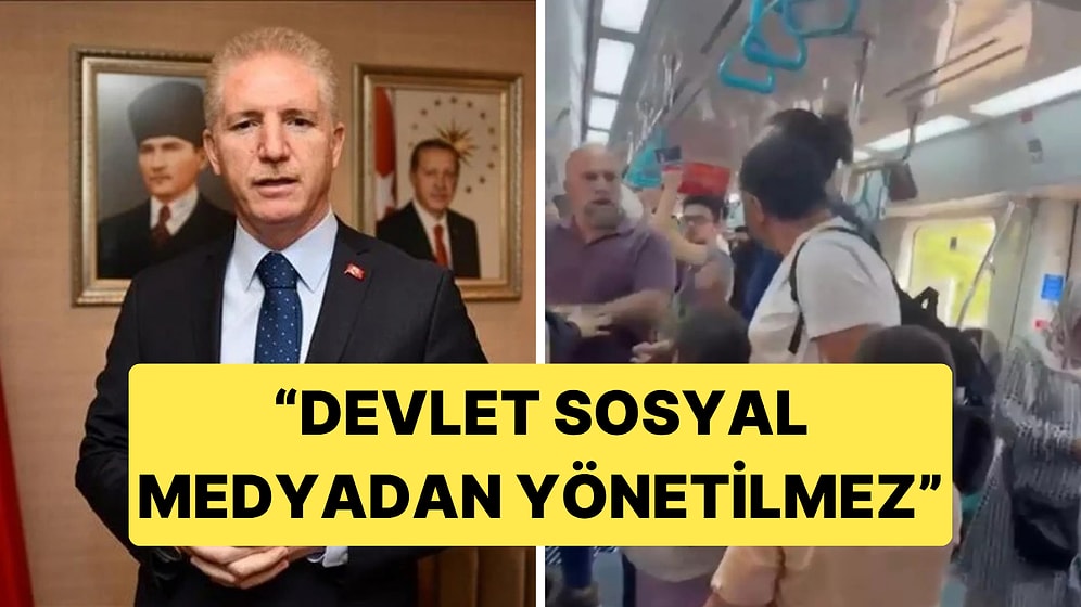 İstanbul Valisi Davut Gül, Marmaray'da Yaşanan Olaylar Üzerine Açıklama Yaptı