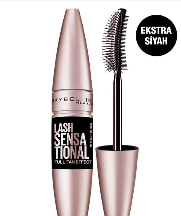 11. Trendyol’da marka indirimleriyle Maybelline Lash Sensational Intense Black Maskara, kirpiklerinize ekstra siyah ve yelpaze etkisiyle çarpıcı bir görünüm katıyor!