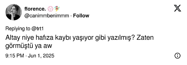 Seyircilerden gelen tepkilerin birkaçını da buradan görebilirsiniz...