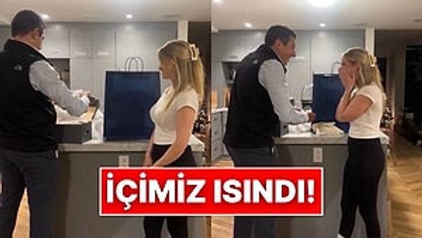 Bir kadın, eşine hamilelik haberini bir sürpriz yaparak vermek isteyince aklına harika bir fikir geldi.