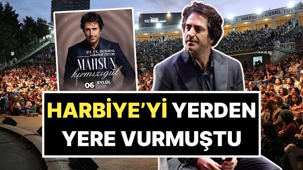 "Parayı Veren Harbiye'ye Çıkar" Diyen Mahsun Kırmızıgül 21 Yıl Sonra Harbiye'de Sahne Almaya Karar Verdi!