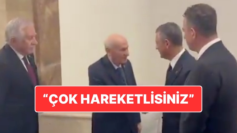 Tokalaştılar: Devlet Bahçeli ve Özgür Özel Uzun Zaman Sonra Bir Araya Geldi