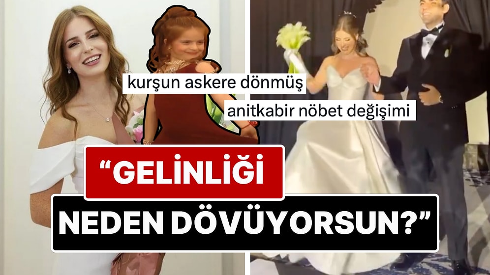 Sihirli Annem'in Çilek'i Zeynep Özkaya'nın Gelinliği Tekmeleyerek Yürümesi X Kullanıcılarının Diline Düştü