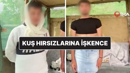 Tepki Çeken Görüntüler: Kadın Kıyafeti Giydirip Kayda Aldılar