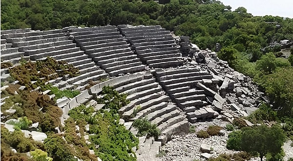 10. Kyaneai Ancient Theatre