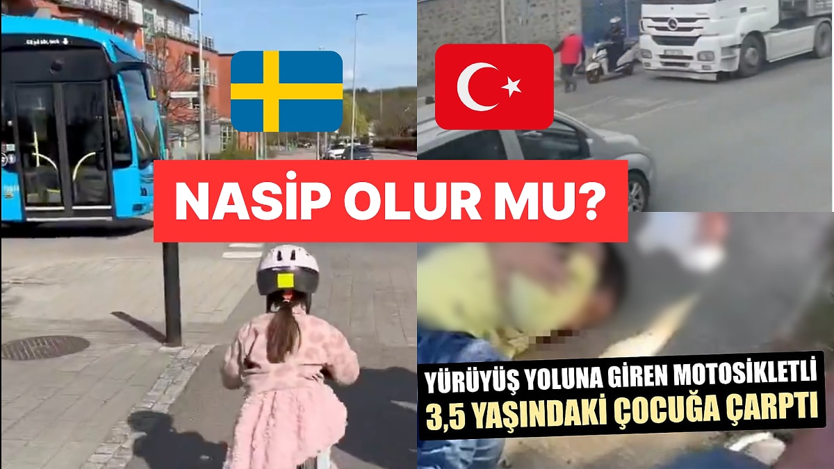 İsveç&apos;te Kızıyla Bisiklet Süren Babanın Videosunun Düşündürdükleri
