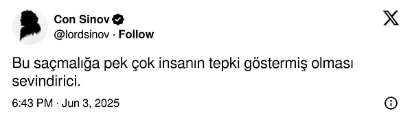 Diğer kullanıcılardan ise tepkiler yükseldi;
