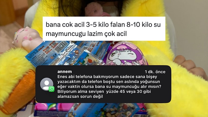 Kardeşlerinin İlginç İsteklerini Paylaşarak Viral Olan Abiler ve Ablalar