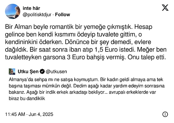 Alman hesabı deyimi şaka değil.
