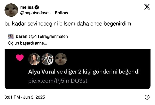 Sana demiyor!
