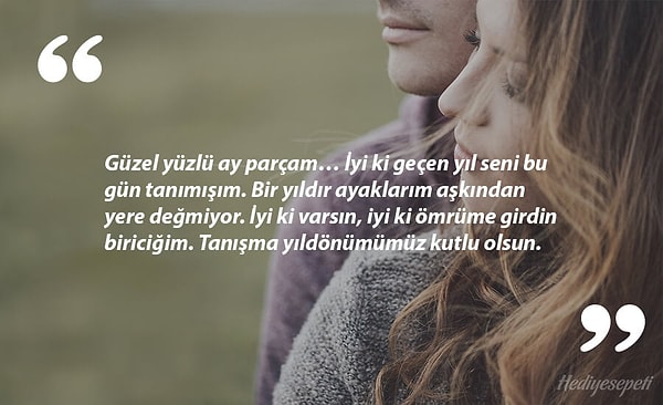 Sevgiliye Yıl Dönümü Sözleri ve Mesajları