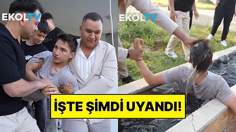 Bayram Namazına Uyanamayan Genci Arkadaşları Evinden Alarak Buz Gibi Suya Yatırdı