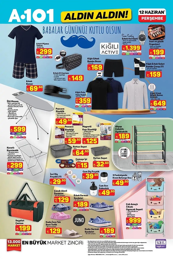 A101 Babalar Günü Özel İndirimleri
