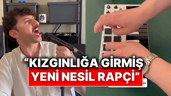 Evde Daha İyisini Yaptı: “Kızgınlığa Girmiş Yeni Nesil Rapçi” Şarkısıyla Bir Genç Viral Oldu