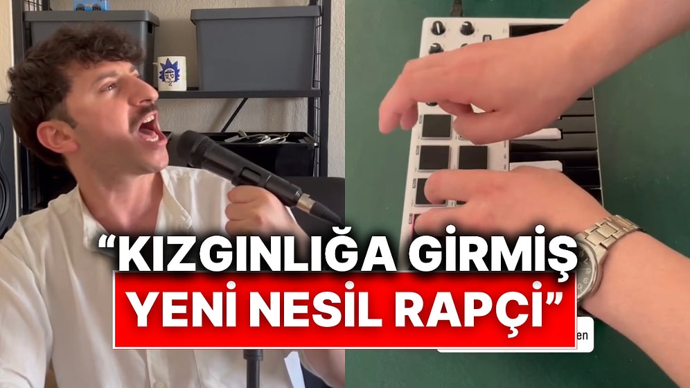 Evde Daha İyisini Yaptı: “Kızgınlığa Girmiş Yeni Nesil Rapçi” Şarkısıyla Bir Genç Viral Oldu