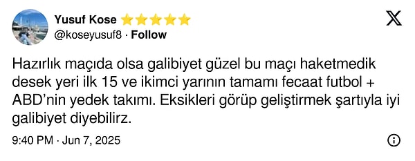 Peki zafere futbolseverler ne diyor? Sosyal medyada öne çıkan yorumlardan birkaçı şöyle Görseli