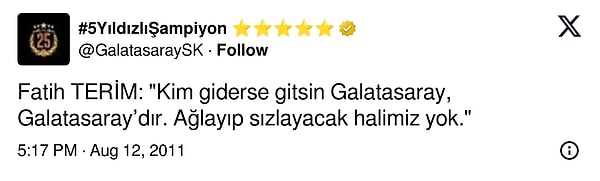 Terim, başa geçtikten sonra olumsuz tabloya karşı şunları söylemişti Görseli