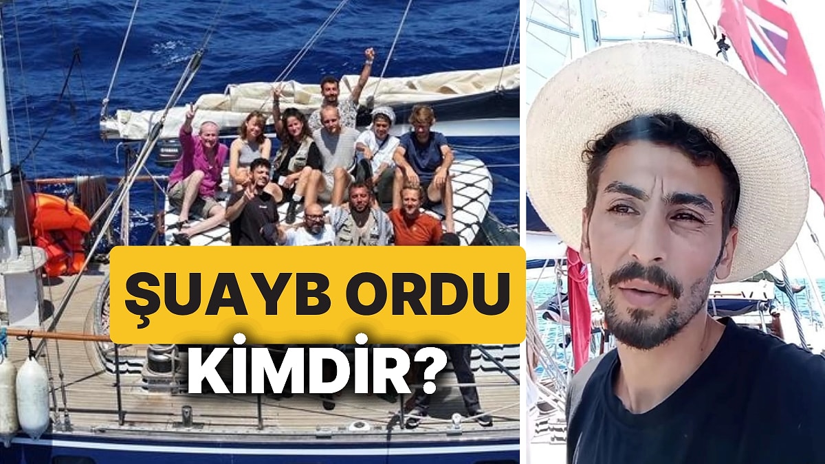 Madleen Gemisi Aktivisti Şuayb Ordu Kimdir? Şuayb Ordu Kaç Yaşında ve Aslen Nereli?