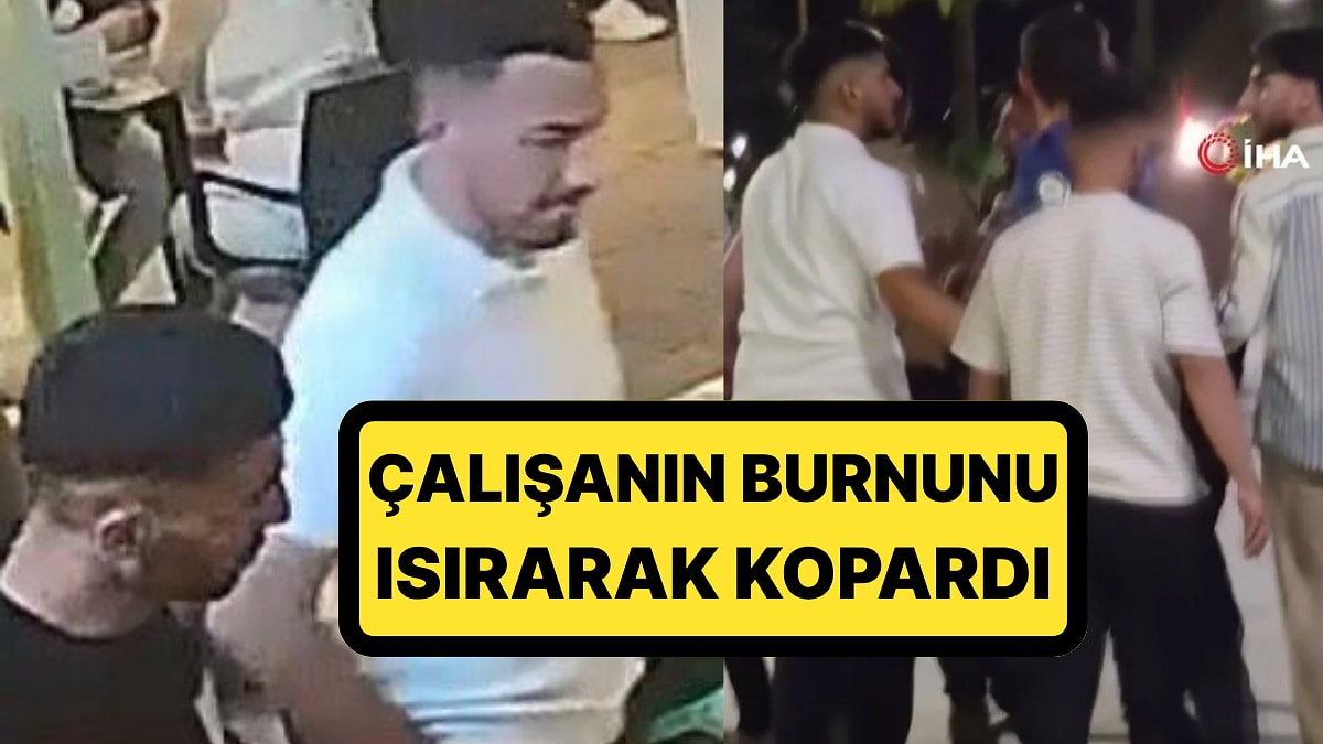 Çeşme&apos;de İlginç Tuvalet Kavgası: Çalışanın Burnunu Isırarak Kopardı