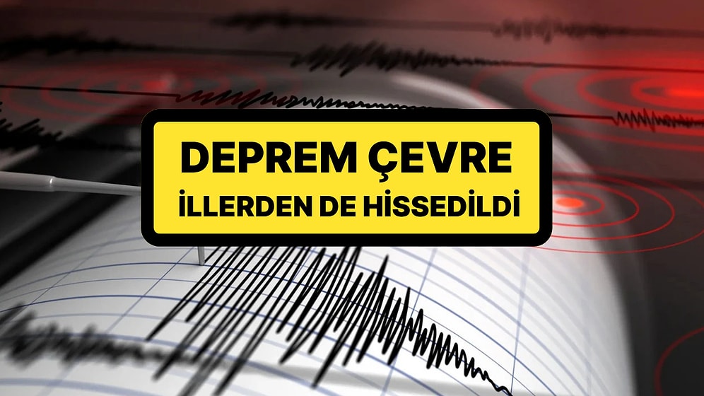 AFAD Sosyal Medyadan Duyurdu: Kütahya Simav'da 4.5 Büyüklüğünde Deprem