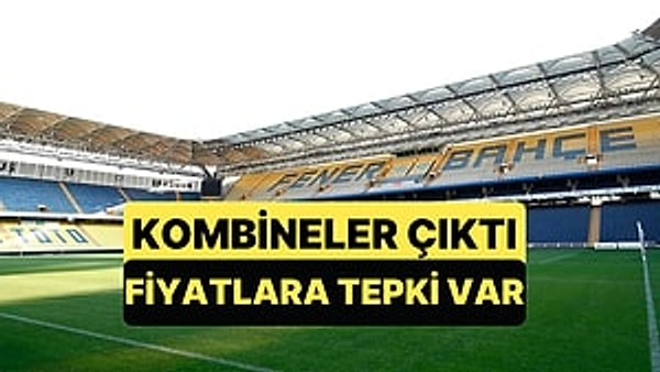 Fenerbahçe, 2025-26 sezonu için kombineleri satışa sundu ve belirlenen fiyatlar kısa sürede taraftarlar arasında gündem oldu.
