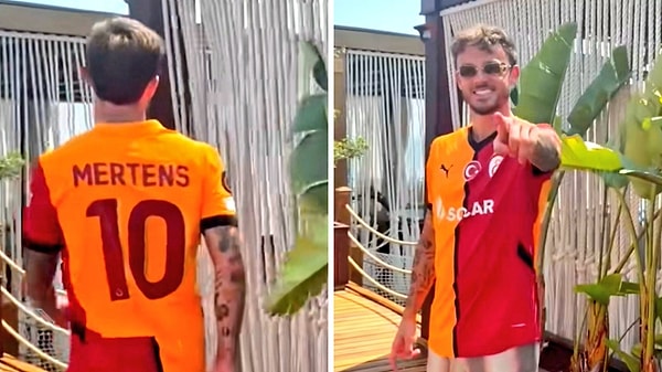 James Maddison Galatasaray forması giydi Görseli