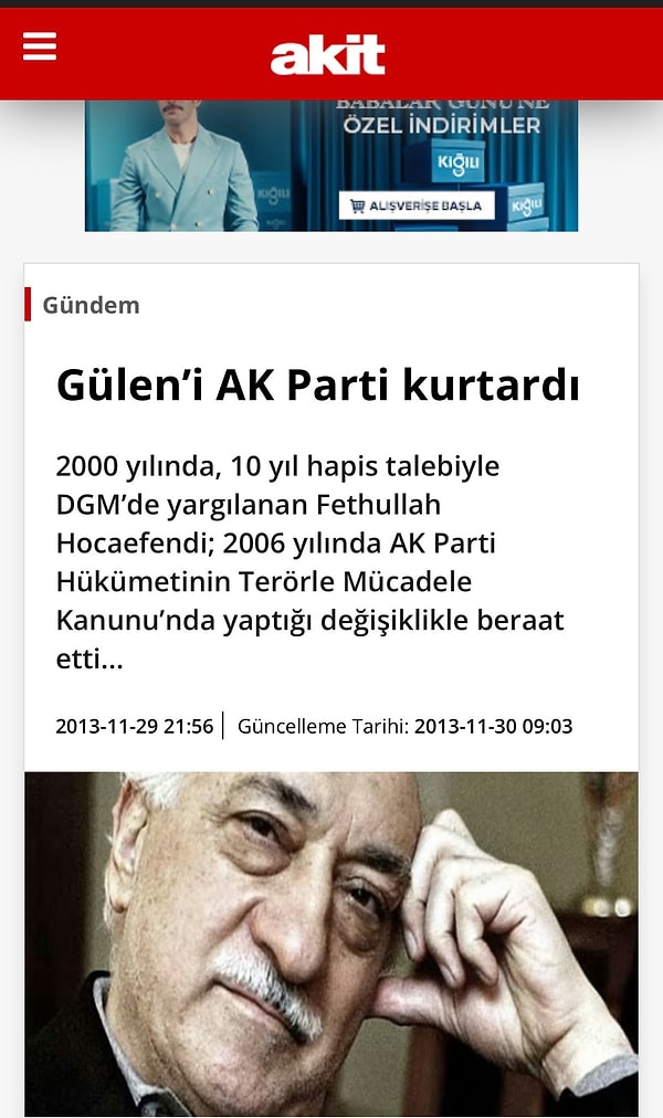 Sosyal medyada Yeni Akit'in her paylaşımında yaptıkları eski haberler hatırlatıldı.