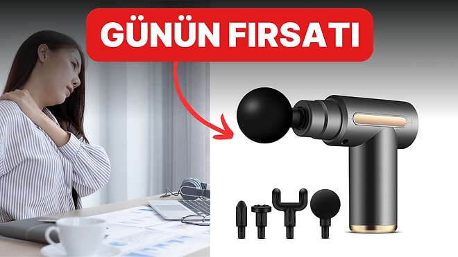 Günün Fırsatı: Kas Ağrılarına Meydan Okuyan Robeve Masaj Tabancası İndirimde!