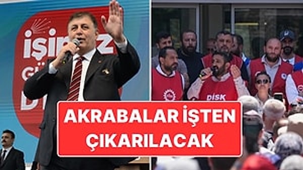 İzmir Büyükşehir Belediyesi’nde Kurban Bayramı öncesinde işçi grevi yaşanmıştı. DİSK’e bağlı sendika “Eşit işe eşit maaş” sloganı ile greve çıkmış ve 7 gün süren grev sonrasında belediye ile sendikanın anlaştığı açıklanmıştı.