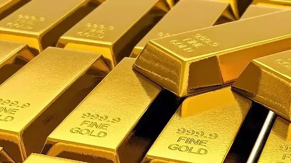 İsrail'in İran'a yönelik saldırısının ardından altın fiyatları haftanın son işlem gününde son 2 ayın en yüksek seviyesine çıktı. Görseli