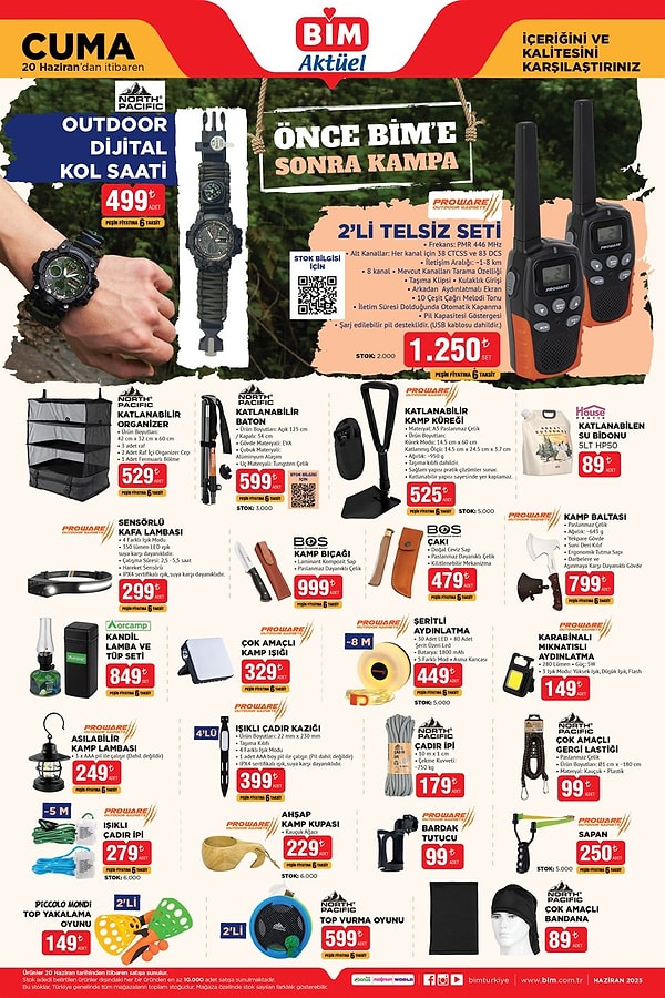 Outdoor Dijital Kol Saati 499 TL