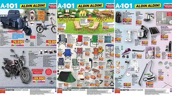 A101'e Koltuk ve Halı Yıkama Makinesi Geliyor! 19 Haziran 2025 A101 Aldın Aldın Kataloğu