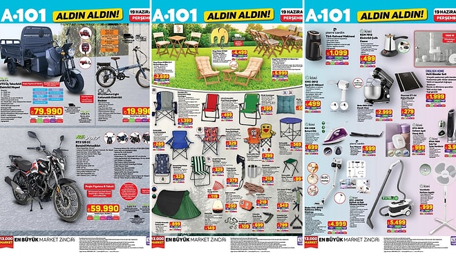 A101'e Koltuk ve Halı Yıkama Makinesi Geliyor! 19 Haziran 2025 A101 Aldın Aldın Kataloğu