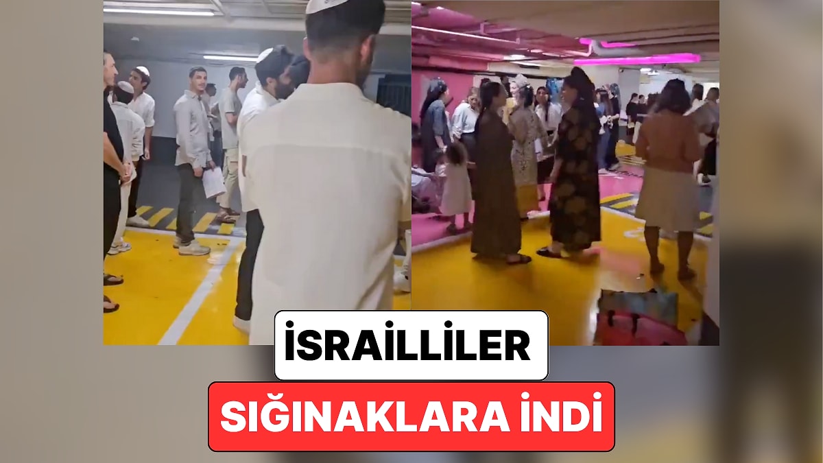 İran&apos;ın Saldırısının Ardından Sığınaklara İnen İsrailliler Şarkı Söyledikleri ve Dua Ettikleri Anları Paylaştı