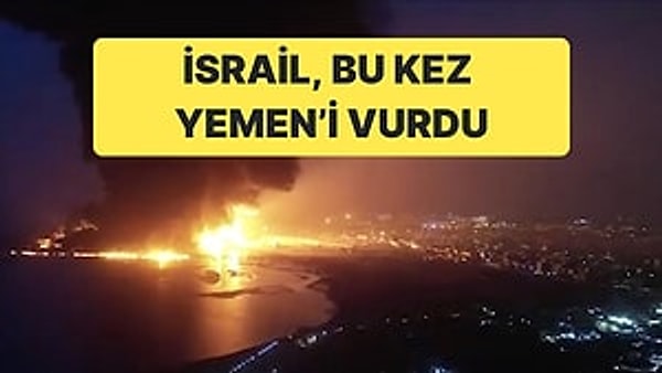 Filistin, Suriye, İran'dan Sonra İsrail Bu Kez Yemen'i Vurdu