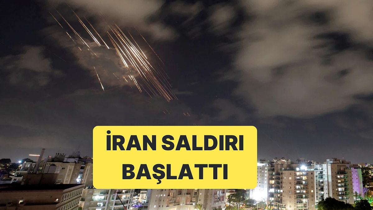 İsrail&apos;in Saldırısının Ardından İran, Haifa ve Tel Aviv&apos;i Vurmaya Başladı
