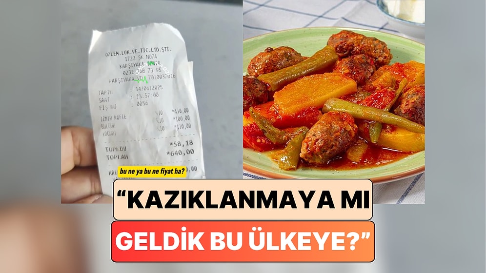 Almanya'dan Gelen Bir Gurbetçi Yediği Yemeğin Fiyatına İsyan Etti: "Kazıklanmaya mı Geliyoruz Bu Ülkeye"