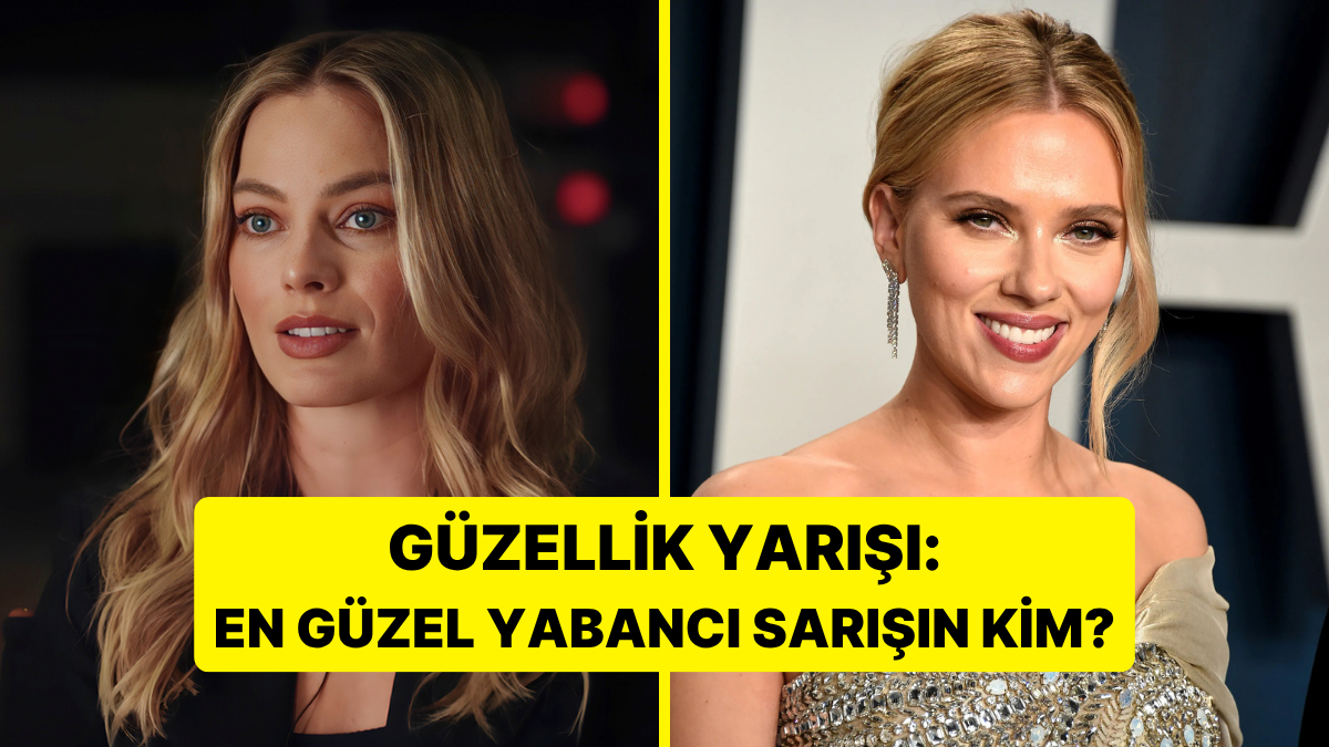 En İyi Yabancı Sarışın Ünlüler Hangileri? Onedio Okurlarının Seçimi!