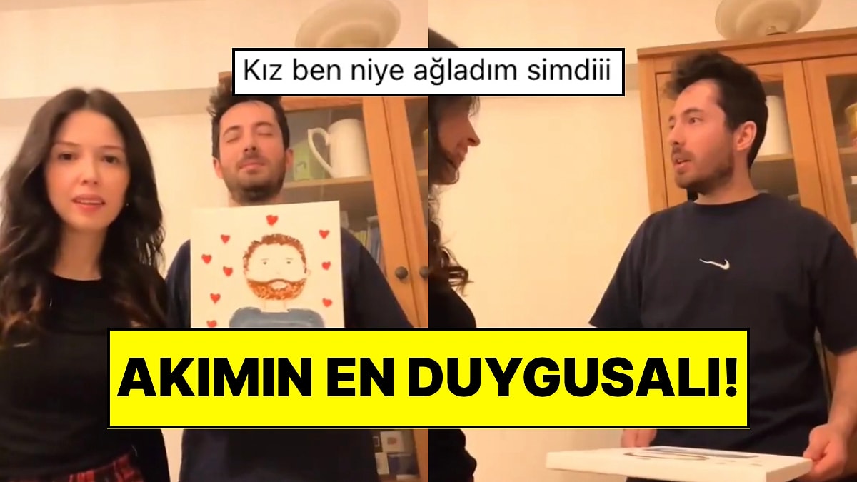 Resim Çizme Akımını Yaparken Baba Olacağını Öğrenen Adamın Duygularına Ortak Olduk!