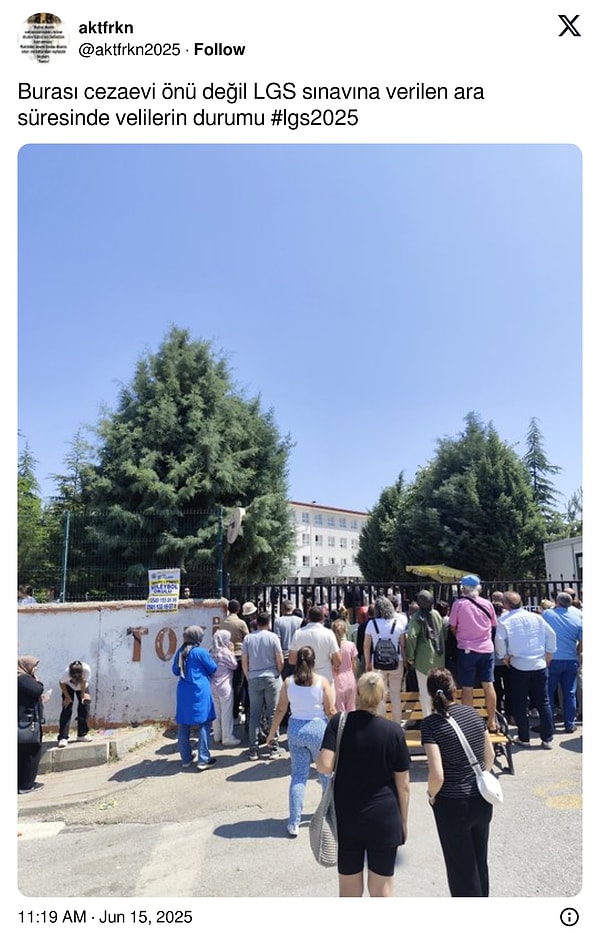 Okul çevreleri böyle görüntülendi.