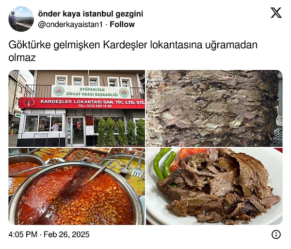Göktürk'e yolunuz düşerse unutmayın.