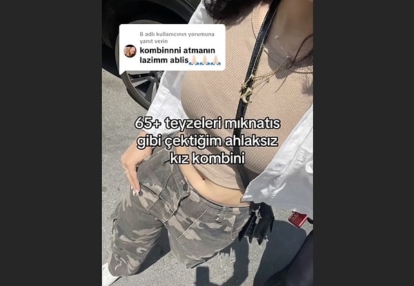 Kadın çocuğu yaşındaki kıza ağıza alınmayacak hakaretlerde bulundu. Görseli