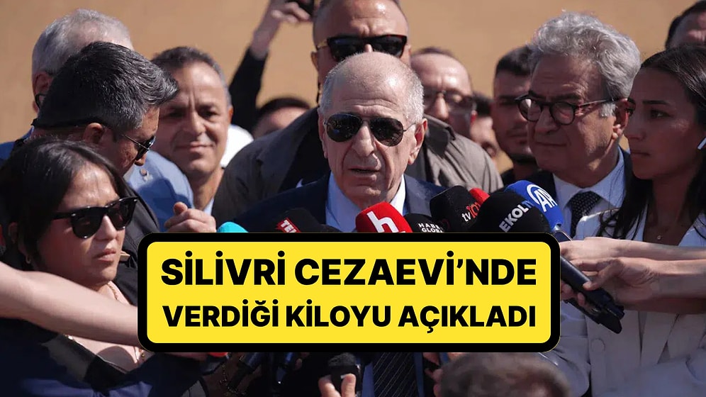 Tahliye Edilen Ümit Özdağ Cezaevinde Verdiği Kiloyu Açıkladı: "Silivri Zayıflatıyor, 8 Kilo Kadar Verdim"