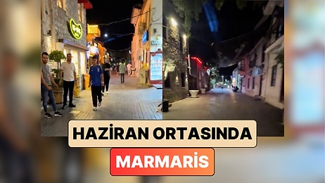 Her Yer Bomboş: Marmaris Barlar Sokağı'nın Haziran'ın Ortasındaki Hali Turizmcileri Endişelendirdi