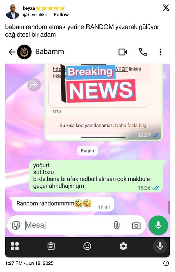 Müthiş biri!