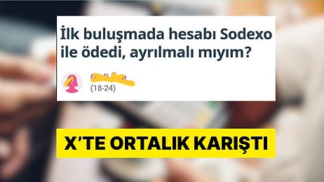İlk Buluşmada Hesabı Yemek Kartıyla Ödeyen Kişi Tartışma Yarattı