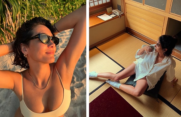 Son tatiline 2 Haziran'da Furkan Andıç'la çıkan Aybüke Pusat bu sefer de tek başına Japonya'ya gitti!