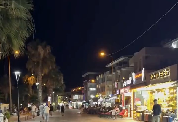 Son dönemde tatil beldelerinden ilginç görüntüler gelmeye başlamıştı.